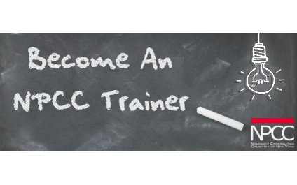 Become an NPCC trainer! Deadline to apply is July 20