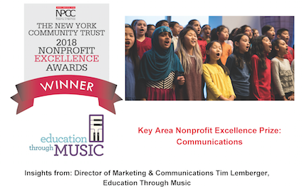 Nonprofit Excellence Awards Winner Insights From Education Through Music