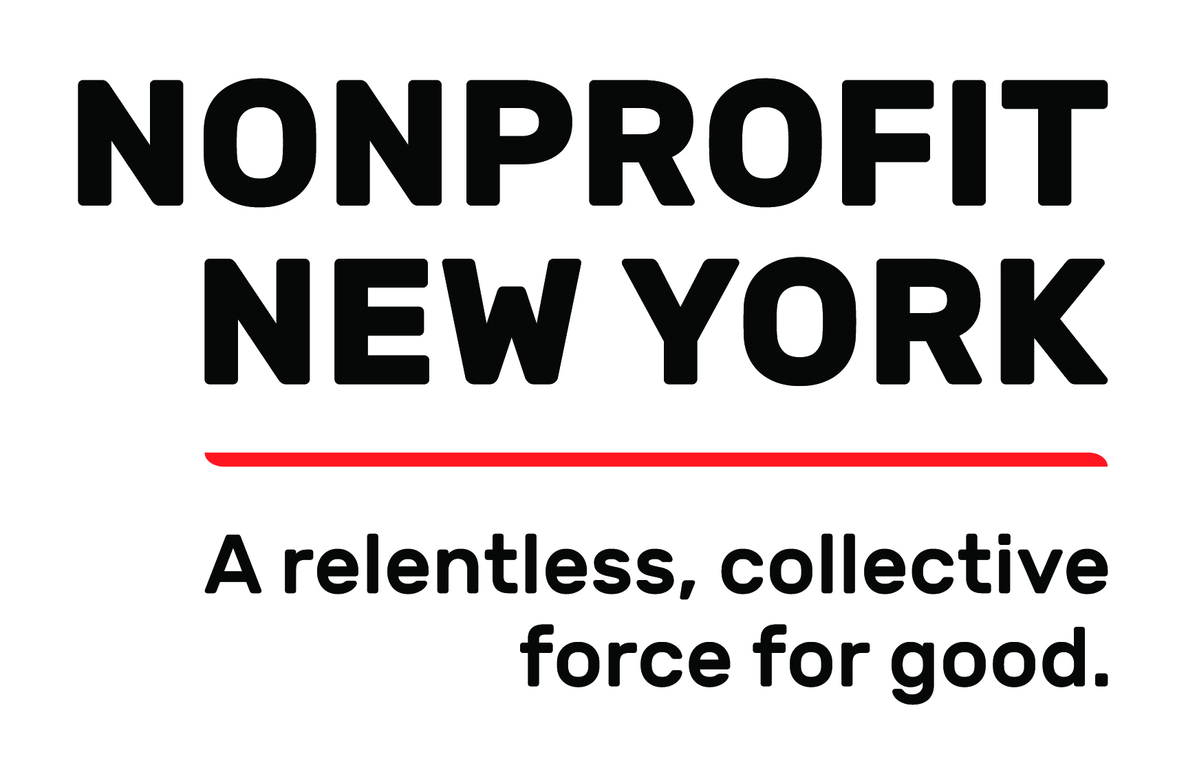 Nonprofit New York Logo Tagline Vertical CMYK Color