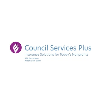 CS Plus Logo with tag line and address
